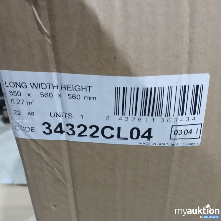 Artikel Nr. 869408: Fiberglas Filter Long Width Height 850x560x560mm 0.27m³ 34322CL04