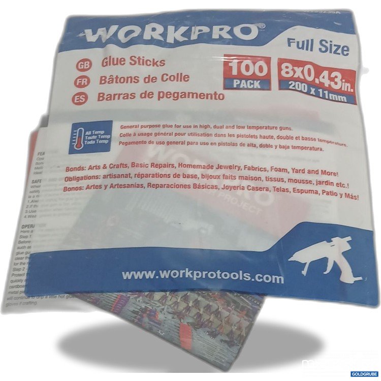 Artikel Nr. 879408: Workpro Glue Sticks 100 Stk 200x11mm