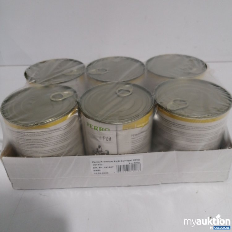 Artikel Nr. 896408: Perro Premium Put Geflügel 6x820g
