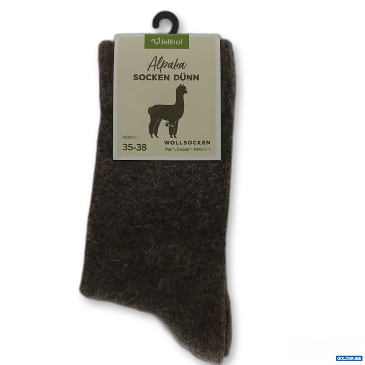 Artikel Nr. 899408: Fellhof Alpaka Socken Dünn 35-38