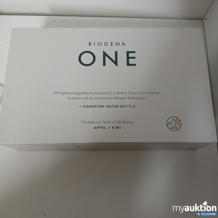 Artikel Nr. 919408: Biogena ONE Green-Drink-Pulver mit Signature Water Bottle