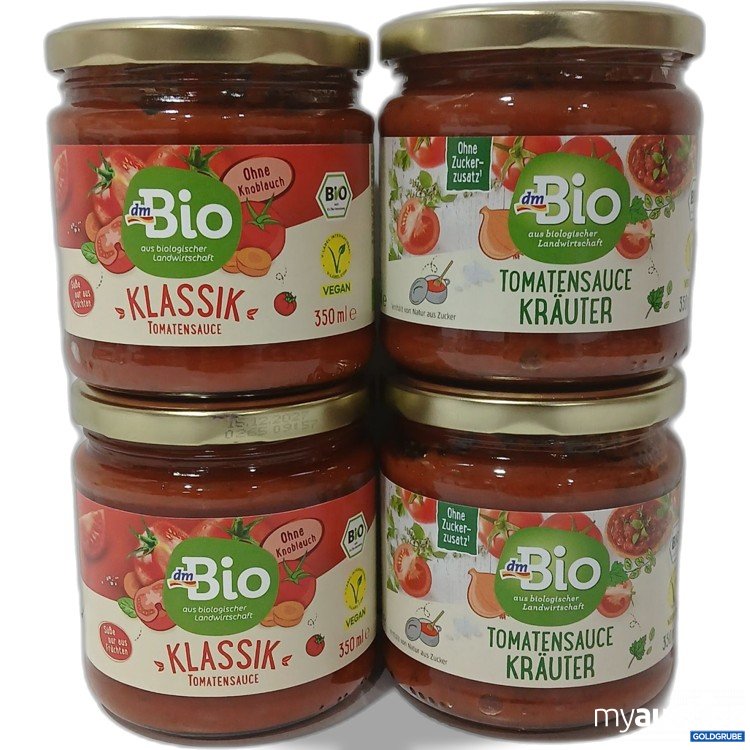 Artikel Nr. 967408: DM Bio Tomatensauce Kräuter 4×350ml
