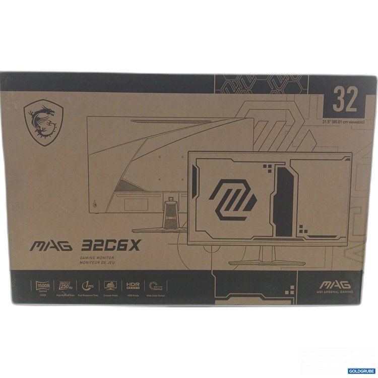 Artikel Nr. 971408 Artikel Nr. 971408: MAG 32C6X Gaming Monitor 31,5"