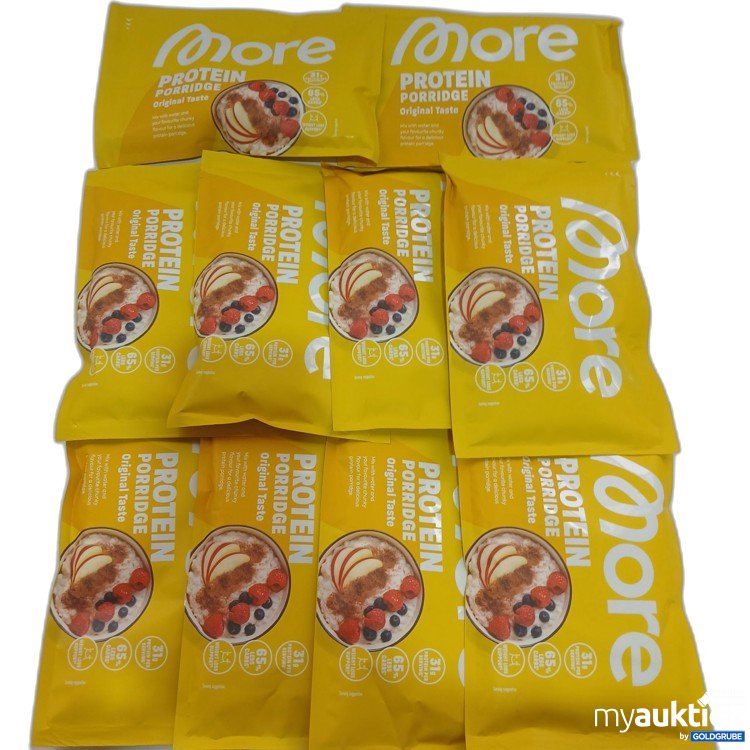 Artikel Nr. 980408 Artikel Nr. 980408: More Protein Porridge Original Taste 10x62g