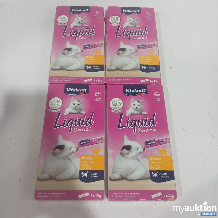 Artikel Nr. 981408 Artikel Nr. 981408: Vitakraft Liquid Snack mit Huhn 6x15g