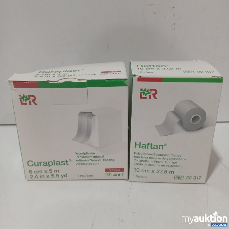 Artikel Nr. 984408 Artikel Nr. 984408: LR Curaplast 6cmx5m und Haftan 10cmx27,5m