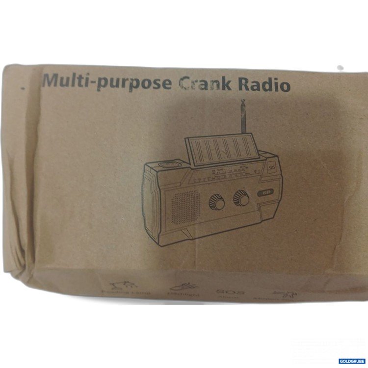Artikel Nr. 993408 Artikel Nr. 993408: ICAMI Hand Crank Radio MD-090P 3.7V