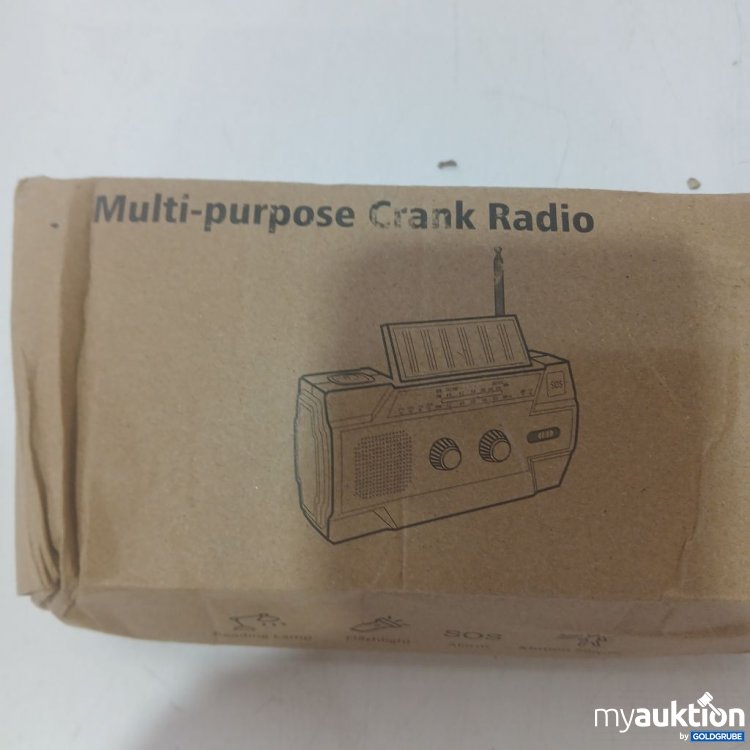 Artikel Nr. 993408 Artikel Nr. 993408: ICAMI Hand Crank Radio MD-090P 3.7V