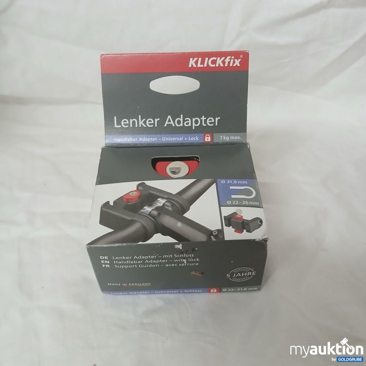 Artikel Nr. 361409 Artikel Nr. 361409: KlickFix Lenker Adapter