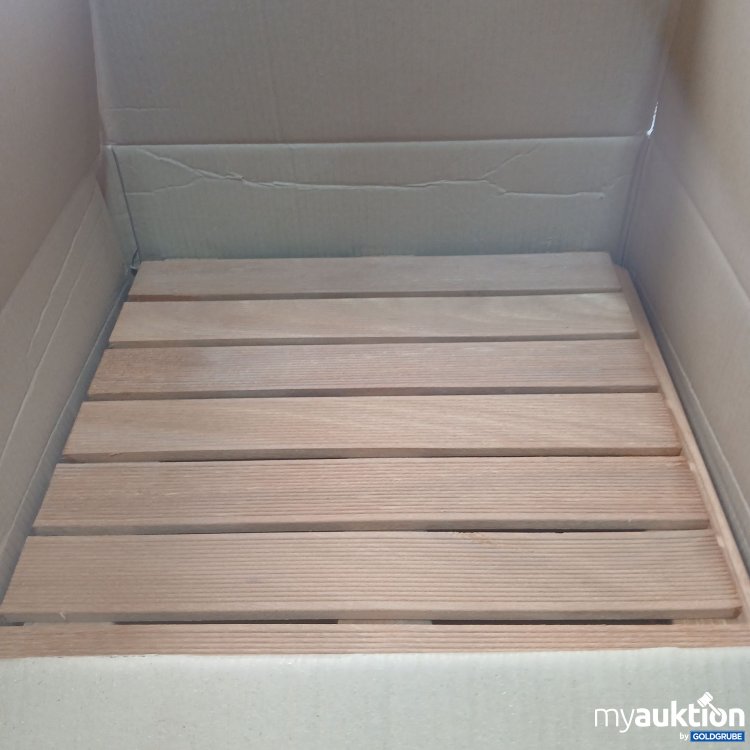 Artikel Nr. 437409: Badematte Holz 2 Stück ca.51x51cm