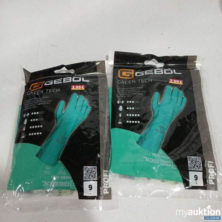 Artikel Nr. 442409: GEBOL Green Tech Handschuhe Profi 9L