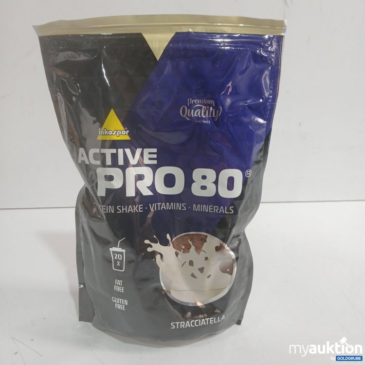 Artikel Nr. 465409 Artikel Nr. 465409: inkospor Active Pro 80 Protein Shake Stracciatella 500g