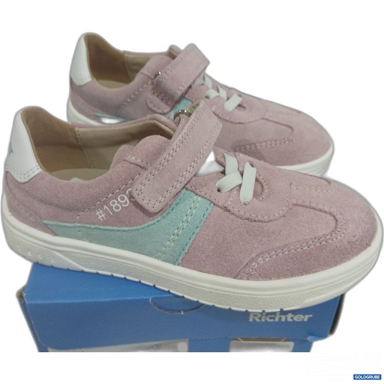 Artikel Nr. 525409: Richter Kinderschuhe Velour cameo/lurquise/white 