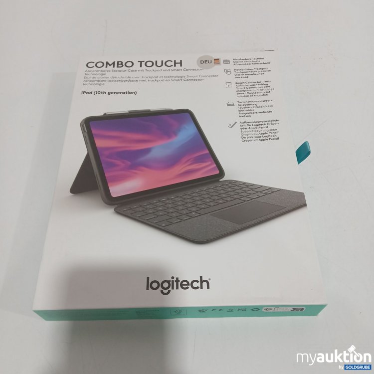 Artikel Nr. 813409 Artikel Nr. 813409: Logitech Combo Touch iPad(10th Generation) DEU