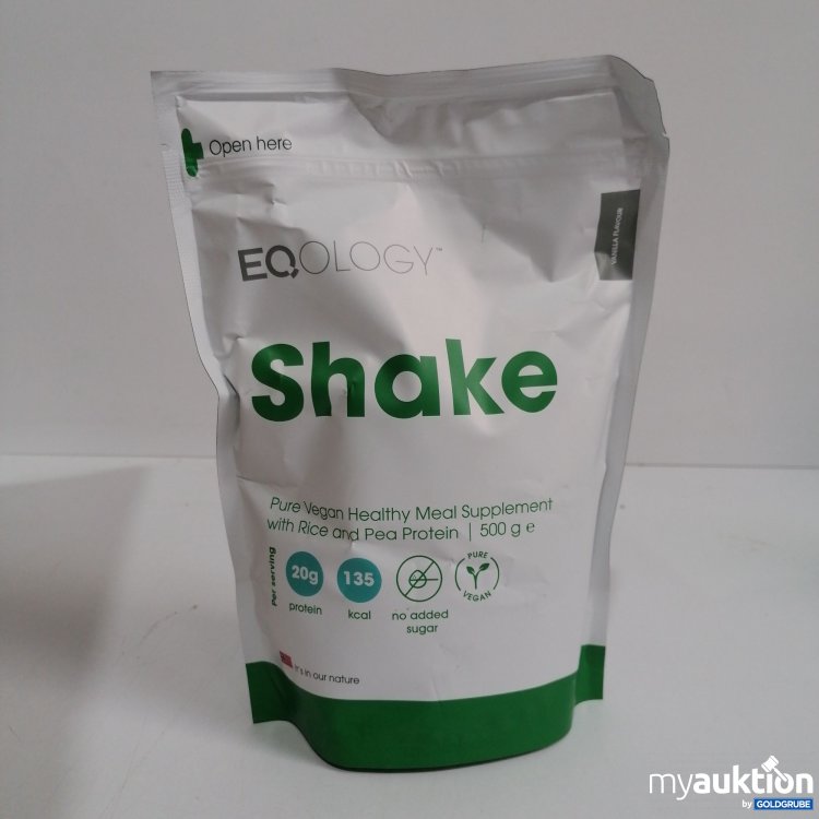 Artikel Nr. 855409 Artikel Nr. 855409: EQology Shake Pure Vegan Healthy Meal Supplement 500g