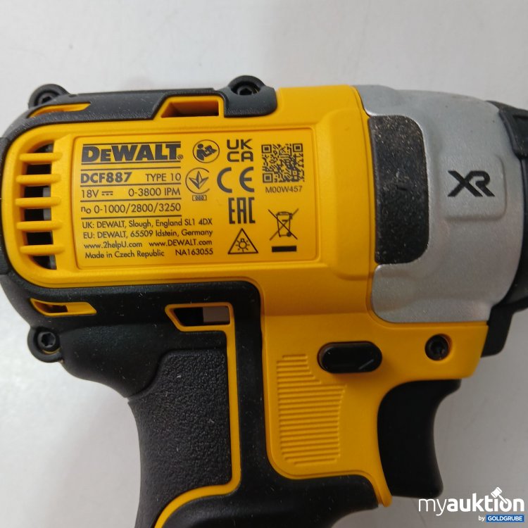 Artikel Nr. 862409 Artikel Nr. 862409: DeWalt DCF887 Akku-Schlagschrauber Type10