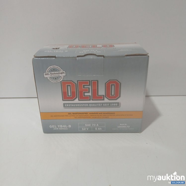 Artikel Nr. 873409: Delo Batterie Gel YB4L-B DIN 50411