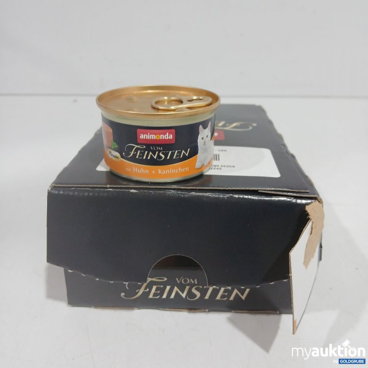 Artikel Nr. 885409: Animonda vom Feinsten Huhn + Kaninchen Katzenfuttee 12x85g