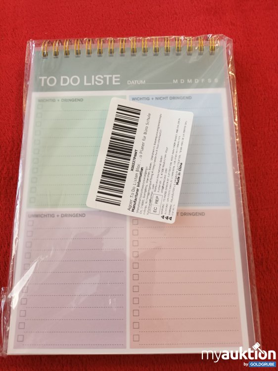 Artikel Nr. 941409 Artikel Nr. 941409: Originalverpackt, To Do Liste