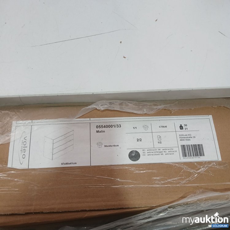 Artikel Nr. 971409 Artikel Nr. 971409: Voleo 97x90x41cm Malin 05540001/33 Schwarz