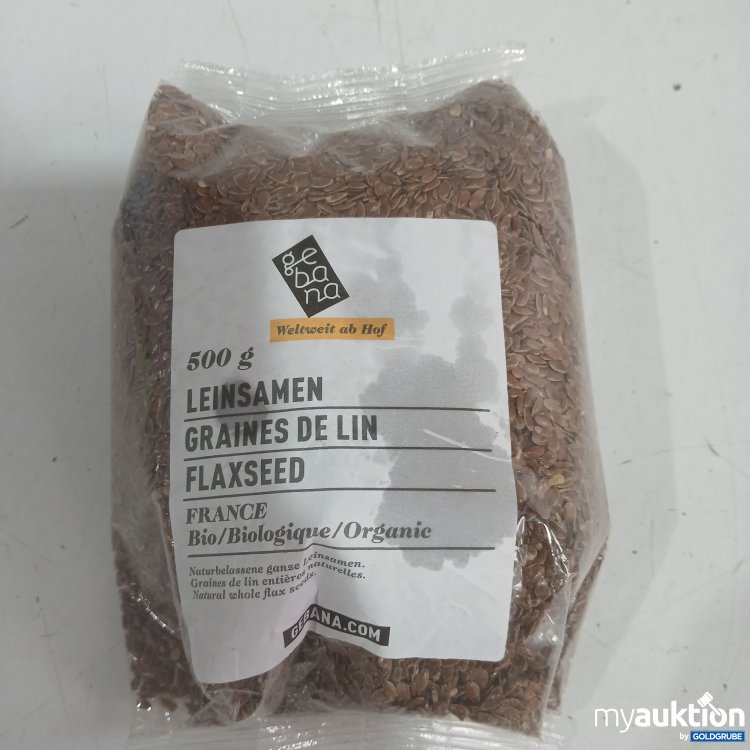 Artikel Nr. 979409 Artikel Nr. 979409: Gebana Leinsamen 500g