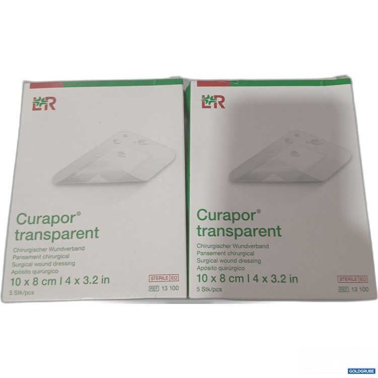 Artikel Nr. 984409 Artikel Nr. 984409: LR Curapor Transparent Wundverband 10x8cm 2Stk 5 Stück