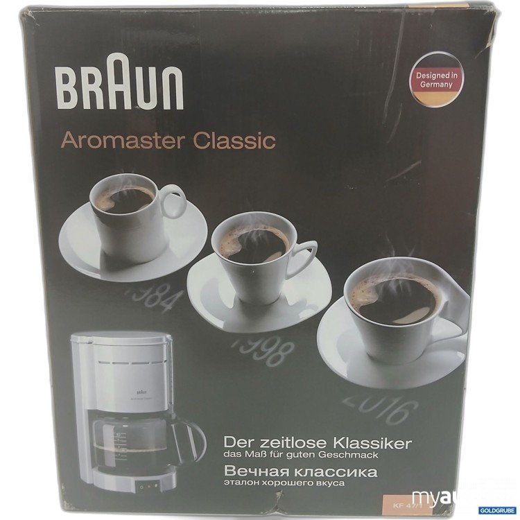 Artikel Nr. 992409: Braun Aromaster Classic KF 47/1 weiß