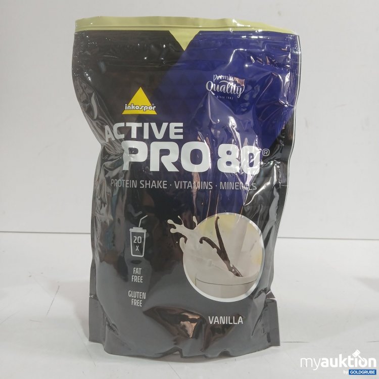 Artikel Nr. 465410 Artikel Nr. 465410: inkospor Active Pro 80 Protein Shake Vanilla 500g