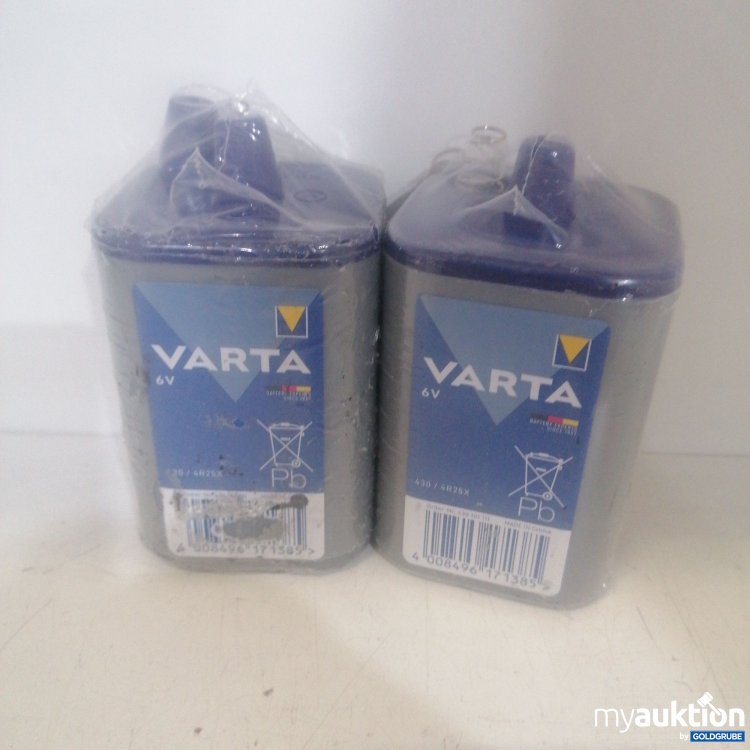 Artikel Nr. 677410: Varta Blockbatterie 6V 430/4R25X