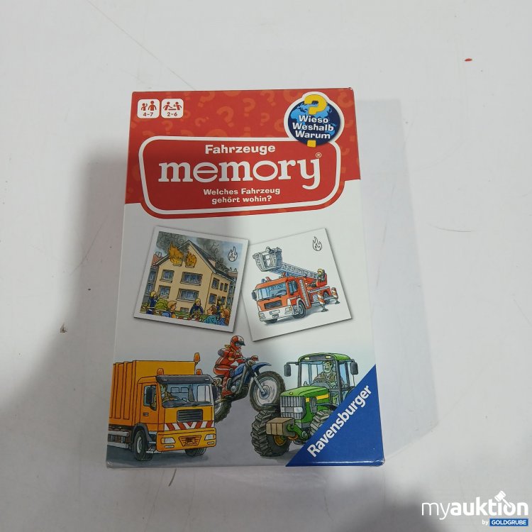 Artikel Nr. 803410 Artikel Nr. 803410: Ravensburger Fahrzeuge memory