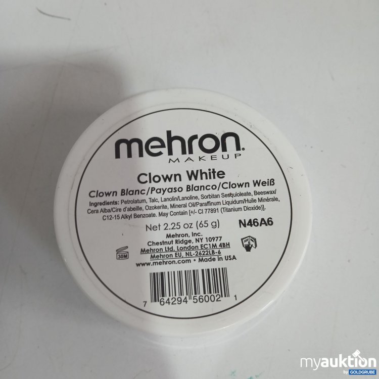 Artikel Nr. 849410: Mehron Clown White 65g 