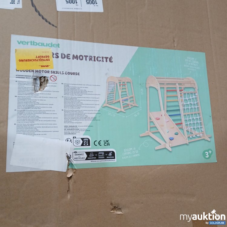 Artikel Nr. 865410: Vertbaudet Wooden Motor Skills Course Kinderkrabbelturm
