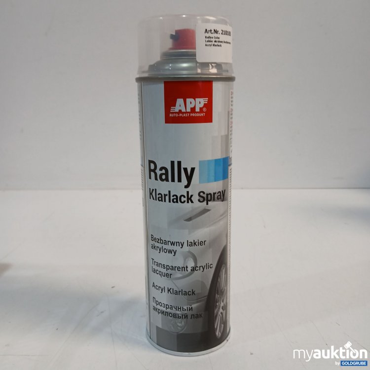 Artikel Nr. 871410: App Rally Klarlack Spray 
