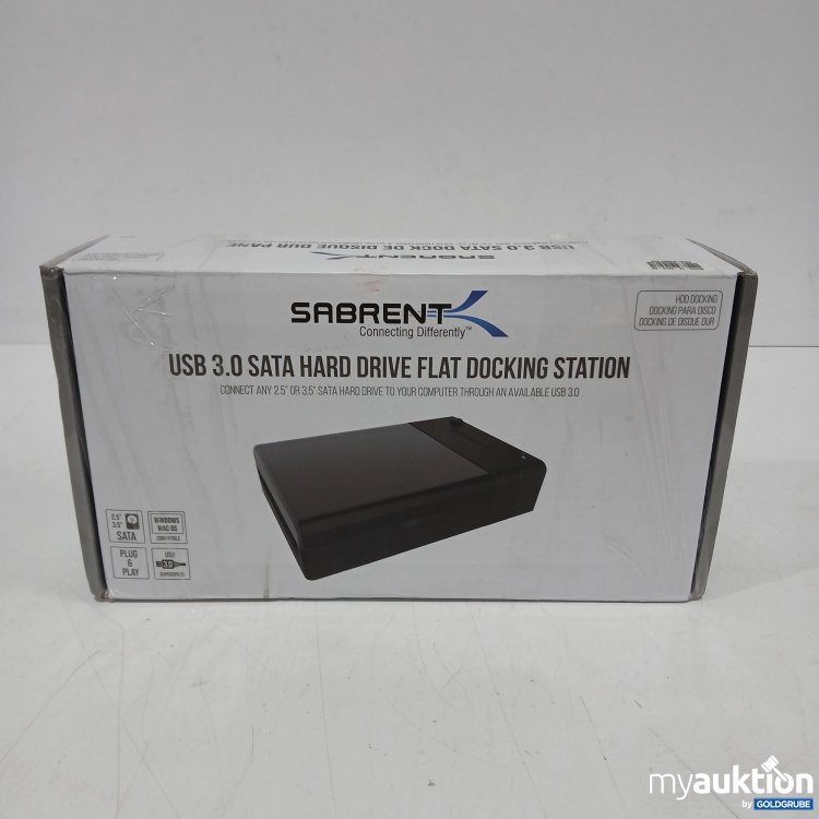 Artikel Nr. 872410 Artikel Nr. 872410: Sabrent  USB 3.0 Sata Hard drive flat Docking Station