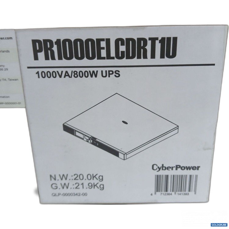 Artikel Nr. 887410 Artikel Nr. 887410: CyberPower Systems PR1000ELCDRT1U 800W Schwarz