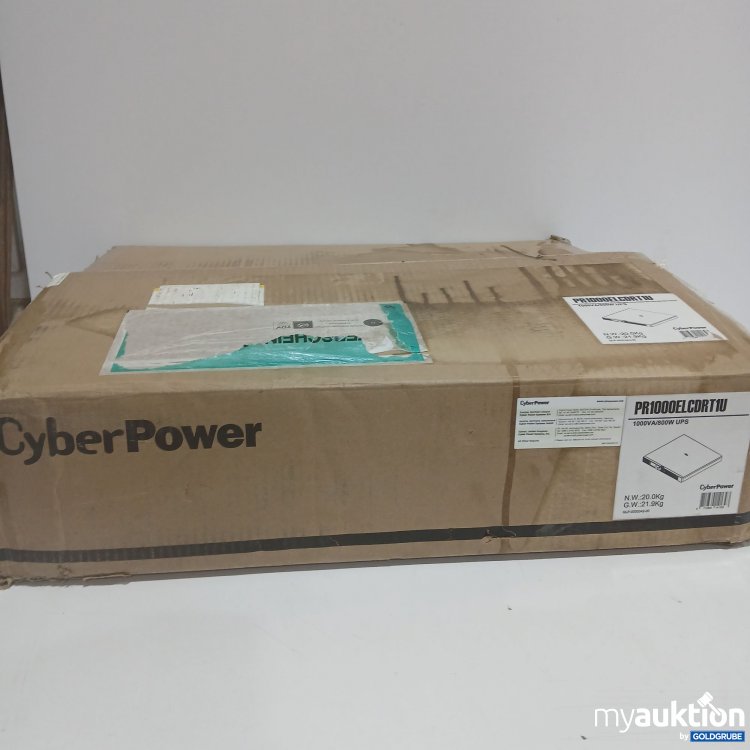 Artikel Nr. 887410 Artikel Nr. 887410: CyberPower Systems PR1000ELCDRT1U 800W Schwarz
