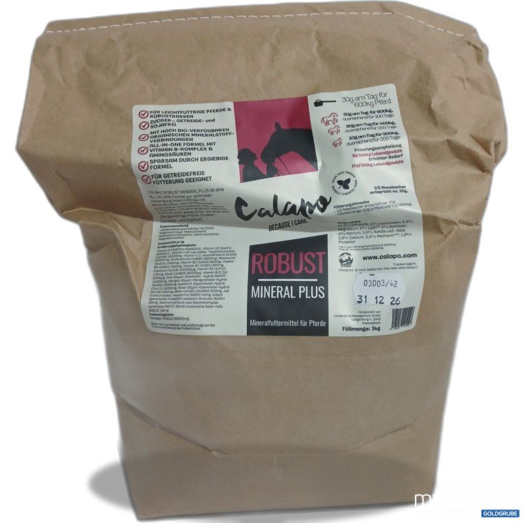 Artikel Nr. 897410: Calapo Robust Mineral Plus 3kg 
