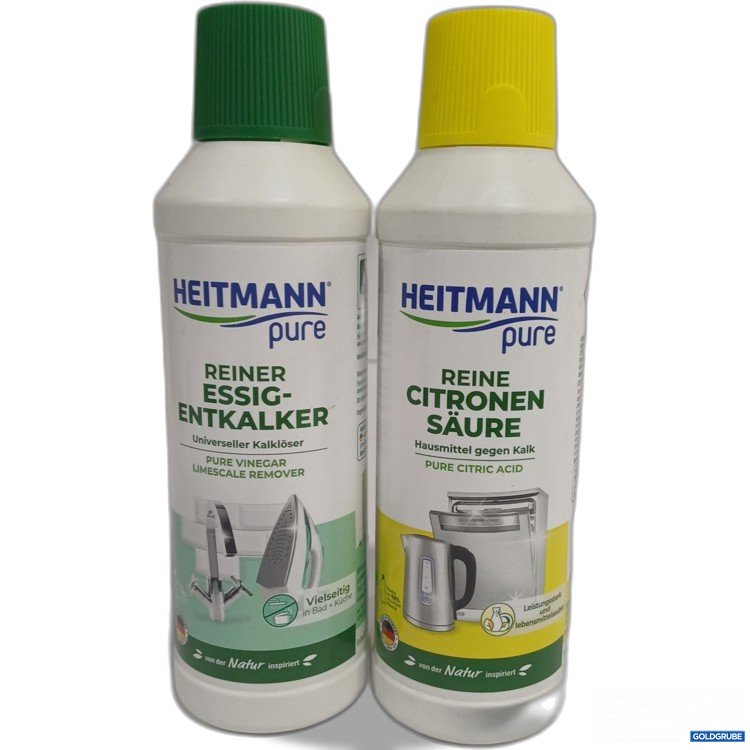 Artikel Nr. 962410: Heitmann Pure Essig Entkalker / Citronen Säure 2x500ml