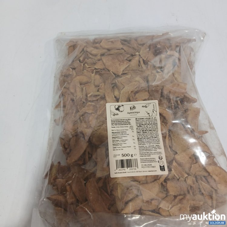 Artikel Nr. 973410: KoRo Apfelchips mit Zimt 500g 