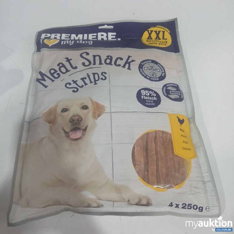 Artikel Nr. 981410 Artikel Nr. 981410: Premiere Meat Snack Strips 4x250g