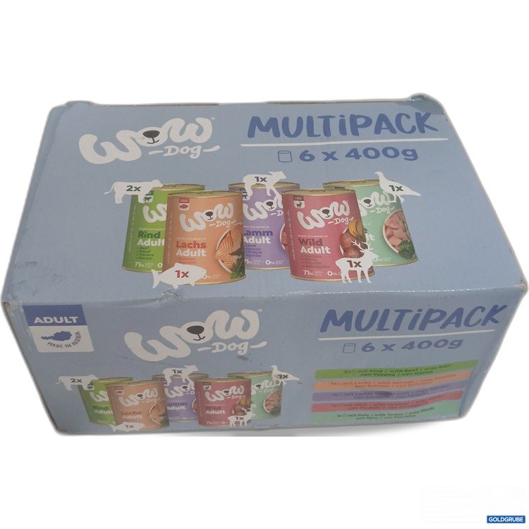 Artikel Nr. 988410 Artikel Nr. 988410: Wow Hundefutter Multipack 6x400g