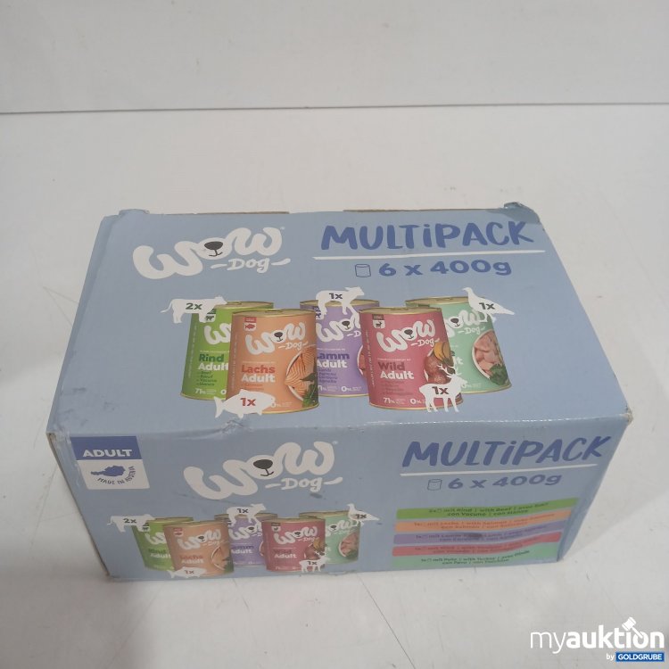 Artikel Nr. 988410 Artikel Nr. 988410: Wow Hundefutter Multipack 6x400g