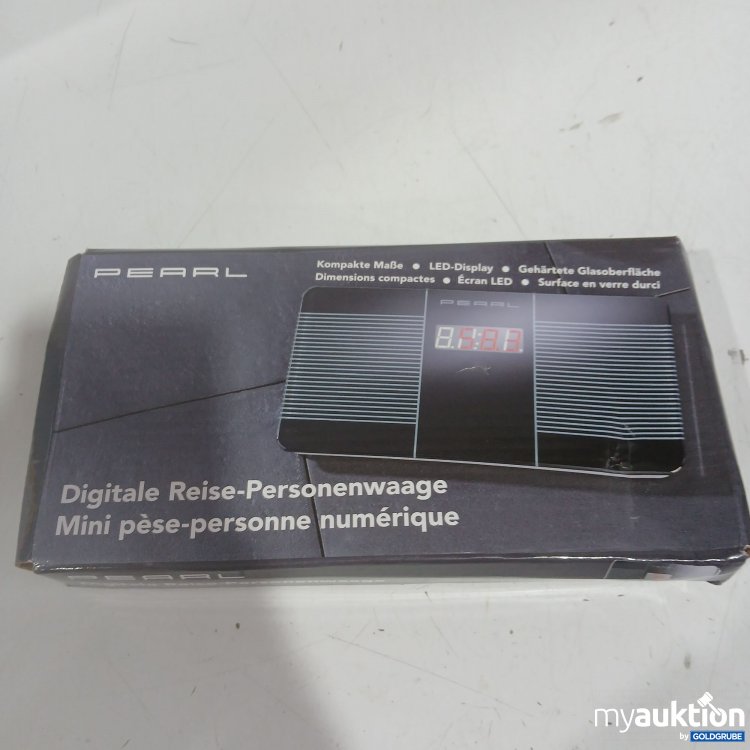 Artikel Nr. 989410 Artikel Nr. 989410: Pearl Digitale Reise-Personenwaage