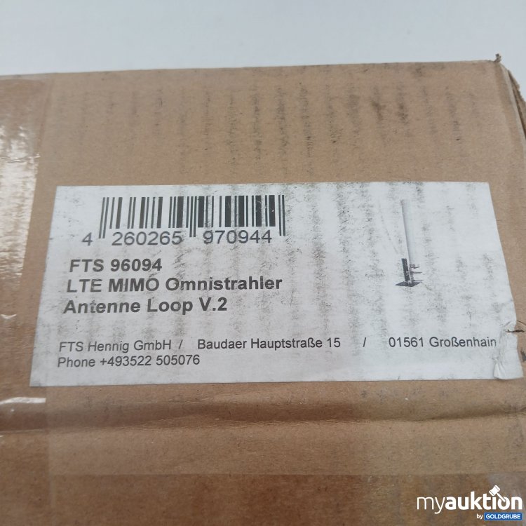 Artikel Nr. 437411: FTS 96094 LTE MIMO Omnistrahler Antenne Loop V.2
