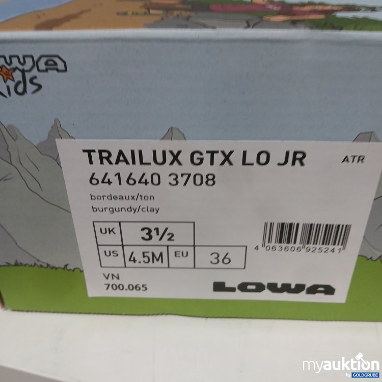Artikel Nr. 462411 Artikel Nr. 462411: Lowa Trailux GTX Lo JR Größe 36