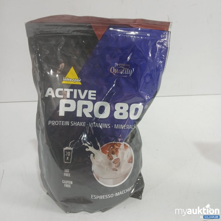 Artikel Nr. 465411 Artikel Nr. 465411: inkospor Active Pro 80 Protein Shake Espresso-Macchiato 500g