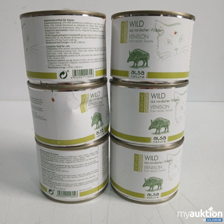Artikel Nr. 466411 Artikel Nr. 466411: Alsa Nature Wild Venison Katzenfutter