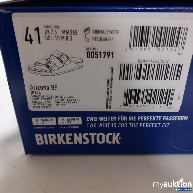 Artikel Nr. 467411 Artikel Nr. 467411: Birkenstock Arizona BS Sandale Black