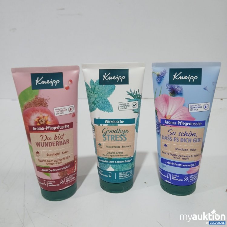 Artikel Nr. 470411 Artikel Nr. 470411: Kneipp Aroma-Pflegedusche und Wirkdusche 3stk