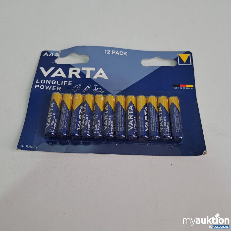 Artikel Nr. 809411 Artikel Nr. 809411: Varta Longlife Power AAA Batterien 12 Stk
